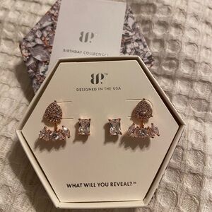 Never worn. Bomb party earrings- April 2024 collection